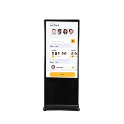 Kiosk Reklam Dijital Tabela ve Ekranlar 65 İnç Kızılötesi Dokunmatik Ekran