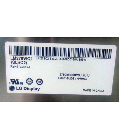 LM270WQ1-SLC2 LG 27.0 inç LCD TV Monitör paneli