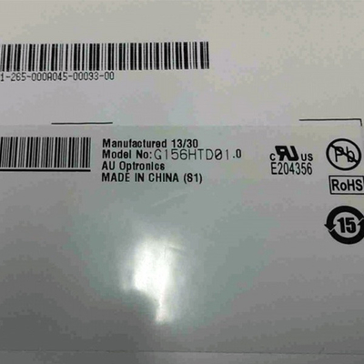 AUO 15.6&quot; Endüstriyel LCD Ekran G156HTD01.0 1920x1080 FHD 141PPI 40 Pinli Konnektör
