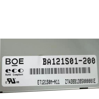 BOE ET121S0M-N11 800×600 Tıbbi Cihaz Ekranı 12 İnç TFT LCD Modülleri