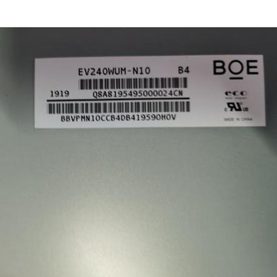 BOE EV240WUM-N10 24.0 İnç IPS LCD Ekran Panel Modülü RGB 1920X1200 Çözünürlükler