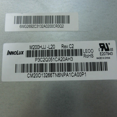 M200HJJ-L20 Rev.C1 C2 19,5 inç 1920x1080 FHD IPS LCD Ekran LVDS Arayüzü Endüstriyel Makine İçin LCD