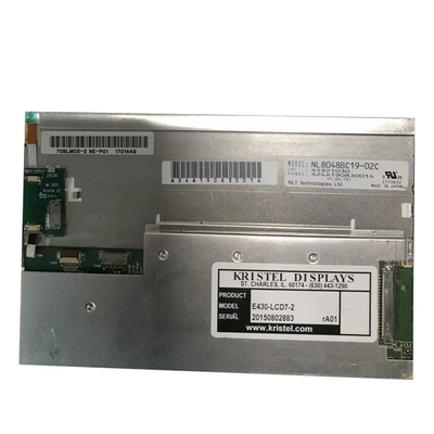 Endüstriyel Ekipmanlar için NL8048BC19-02C 7.0 İnç TFT LCD Ekran RGB 800X480