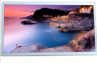 G101STN01.D AUO 1024x600 ve 40 pinli LVDS arayüzlü 10.1 inç TFT LCD Ekran Paneli