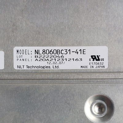 12.1 inç 82ppi lcd ekran NL8060BC31-41E 800*600 WLED TFT 20pin CMOS lcd ekran