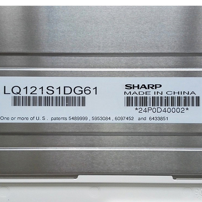 Sharp için 12.1 inç 82ppi lcd ekran LQ121S1DG61 LCD Panel ikamesi