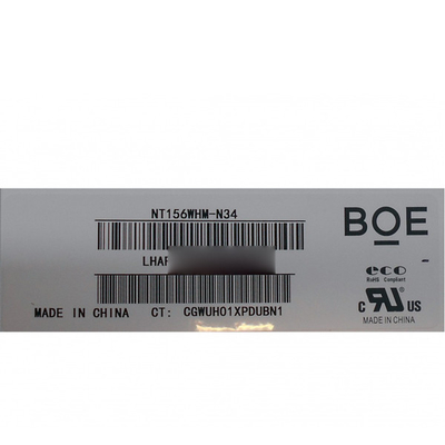 BOE Dikey Şerit 15.6 lcd panel NT156WHM-N34 30 pinli LCD Dizüstü Bilgisayar Ekranı