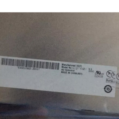 AUO 12.1 inç LCD Ekran G121XN01 V001, endüstriyel lcd panel 105ppi ile