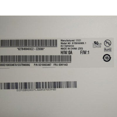 AUO Dikey Çizgili 15,6 İnç LCD Pano B156HAN06.1 HW1A dizüstü bilgisayar için