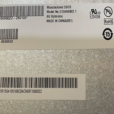 15.6in endüstriyel lcd panel ekran G156HAB02.1 1920*1080 dokunmatik ekran Hücre İçi Dokunmatik lcd modülü