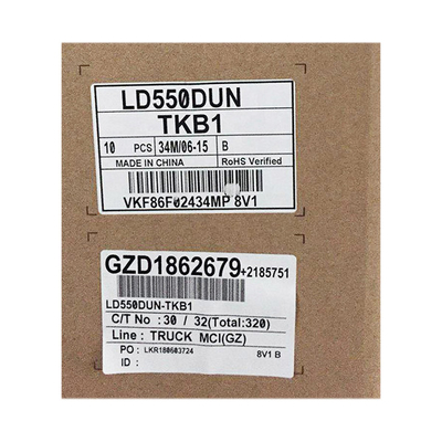 LD550DUN-TKB1 IPS LCD Ekran 55,0 İnç 500nit 1920*1080 3,8 mm DID LCD Video Duvar