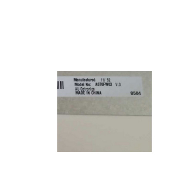 A070FW03 V0 LCD Ekran Paneli Araba DVD Navigasyon RGB Şerit AUO LCD Ekran
