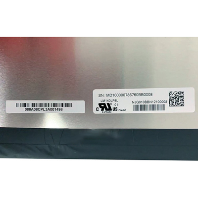 14.0 İnç İnce 30 Pimli Kağıt LED Ekran LM140LF4L01 FHD IPS EDP LCD Dizüstü Bilgisayar Ekranı