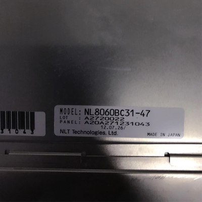 Endüstriyel ekran için yeni LCD ekran paneli 12.1 inç LCD Modülü NL8060BC31-47