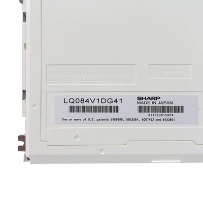 8,4 inç LCM 640x480 300 600:1 262K CCFL TTL LQ084V1DG41 LCD Ekran