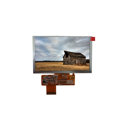 Endüstriyel için 800 * 480 TIANMA 40 Pin 5.0 İnç TFT LCD Ekran TM050RDH03-00