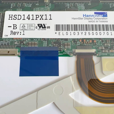HSD141PX11-B 14.1 inç 1024*768 LCD Ekran Modülü HannStar için Değiştirme