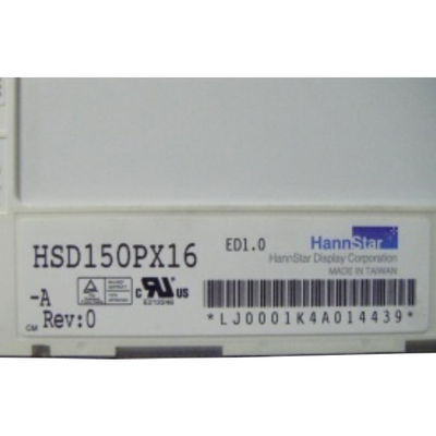 1024*768 Parlama karşıtı LCD Ekran Modülü HSD150PX16-A 15.0 Inch