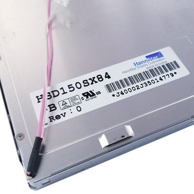 15.0 inç TFT LCD Ekran Ekranı HSD150SX84-B RGB 1024×768 XGA 85PPI