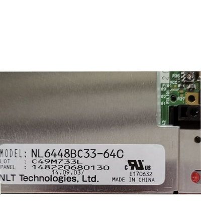 NEC NL6448BC33-64C için 10.4 inç 640*480 LCM a-Si TFT-LCD paneli
