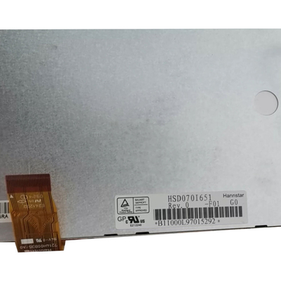 7.0 inç HSD070I651-F01 LCD ekran 480*234 LCD ekran monitörü