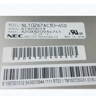 15.0 inç NL10276AC30-45D LED sürücüsü ile tft lcd panel