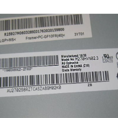 M270HVN02.3 Masaüstü Monitörü ile 16.7M 60Hz LCD Ekran