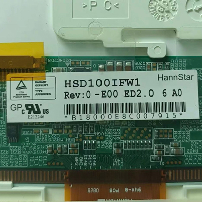 Orijinal HSD100IFW1-E00 10.1 inç 1024*600 TFT-Lcd ekran panel ekranı