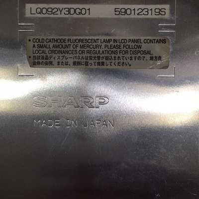 LQ092Y3DG01 800*480 9.2 inç LCD Ekran Modülü Ekranı