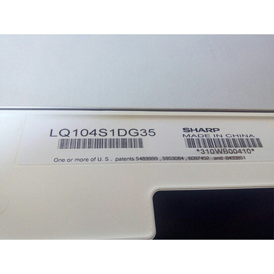 LQ104S1DG35 Sharp için orijinal 10.4 inçlik LCD ekran