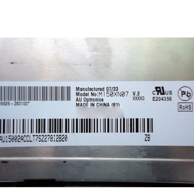 M150XN07 V2 Origing AUO için 15.0 inçlik LCD Ekran