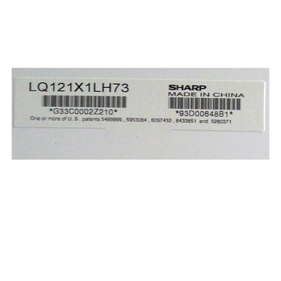 LQ121X1LH73 12.1 Inch LCD Ekran Ekran Paneli LVDS Sinyal Sistemi