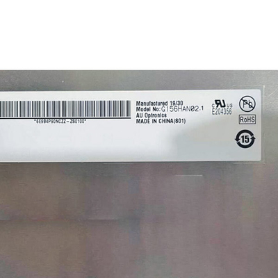 Yeni G156HAN02.1 Endüstri tıbbi görüntüleme ile 15.6 inçlik LCD ekran