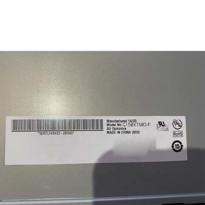 G150XTN03.2 AUO için stokta orijinal 15.0 inç 85PPI LCD Ekran
