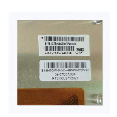 Sıcak Satış C070VW04 V7 7.0 inç 133PPI 50 pinlik LCD Ekran