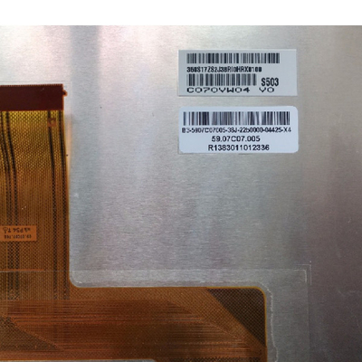 Yeni C070VW04 V0 Yüksek parlaklık 800*480 LCD Ekran Paneli