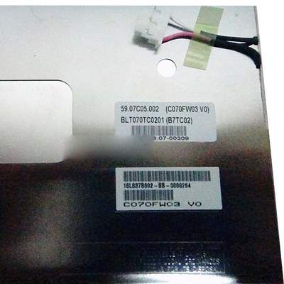 AUO C070FW03 V0 7.0 inç 30 pin TFT LCD Ekranı için