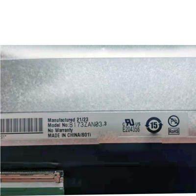 B173ZAN03.3 AUO için 17.3 inç 40 pinli TFT LCD Panel