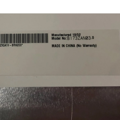 AUO B173ZAN03.0 boyutu 17.3 inç 16.7M LCD ekran için