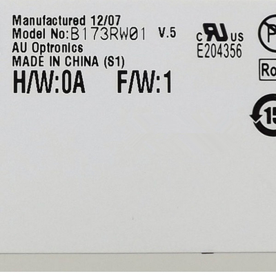 AUO için RGB 1600*900 B173RW01 V5 LCD Moudle