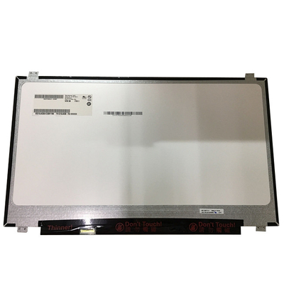 Boyutu 17.3 inç B173RTN02.1 dizüstü bilgisayar için 30 pinli TFT LCD Ekran