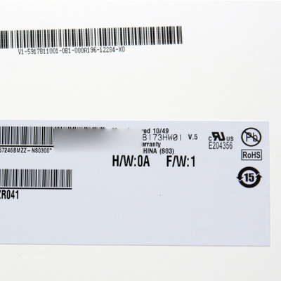 B173HW01 V5 127PPI AUO için 40 pin 60Hz LCD ekran