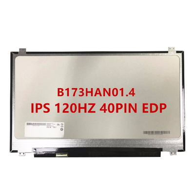 Tedarik B173HAN01.4 boyutu 17.3 inç Mat sert kaplama LCD ekran