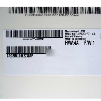 Yeni B156XW02 V2 HW4A 15.6 inç LED sürücü LCD ekranı ile