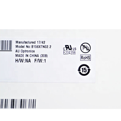 15.6 inç 40 pin 60Hz a-Si TFT-LCD B156XTN02.2 Ekran paneli