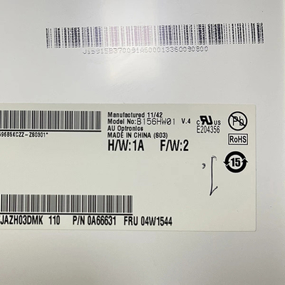 Yeni gelen orijinal B156HW01 V4 boyutu 15.6 inçlik LCD ekran