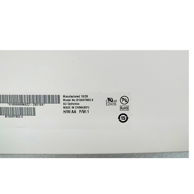 RGB Dikey Şerit B156HTN03.9 15.6 inç TFT LCD Ekranı