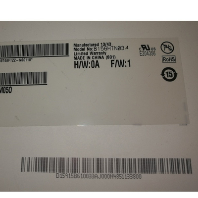 AUO B156HTN03.4 için 1920*1080 141PP 60Hz tft LCD Ekran