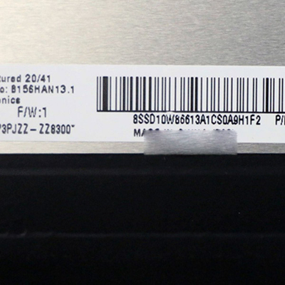 15.6 inç B156HAN13.1 RGB dikey çubuklar LCD ekran
