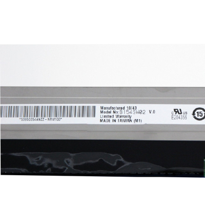 Sıcak Satış 15.4 inç B154SW02 V0 262K 40 Pin TFT LCD Panel